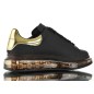 Alexander McQueen Oversized Air Cushion Black Gold