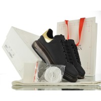 Alexander McQueen Oversized Air Cushion Black Gold