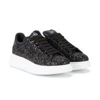 Alexander McQueen Oversized Sneaker Glitter Black