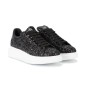 Alexander McQueen Oversized Sneaker Glitter Black