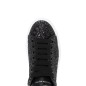 Alexander McQueen Oversized Sneaker Glitter Black