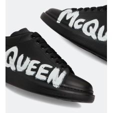Alexander McQueen Oversized Sneaker Letters Black