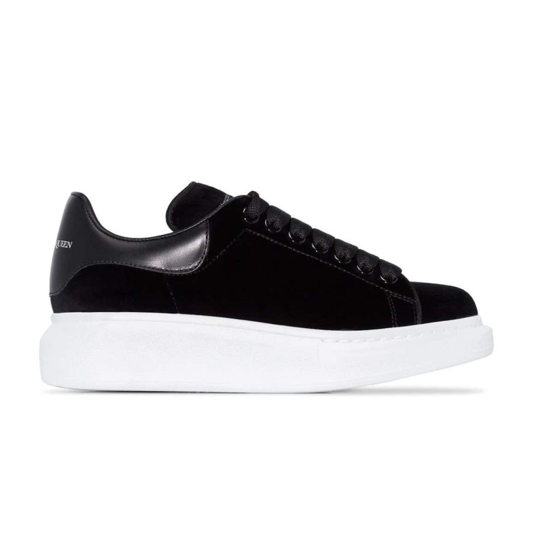Alexander McQueen Oversized Sneaker Velvet Black