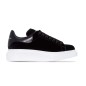Alexander McQueen Oversized Sneaker Velvet Black