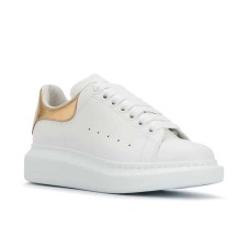Alexander MCQueen Oversized Sneaker White Gold
