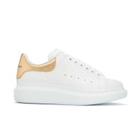 Alexander MCQueen Oversized Sneaker White Gold