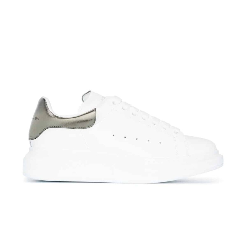 Alexander MCQueen Oversized Sneaker White Silver