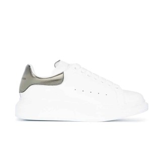 Alexander MCQueen Oversized Sneaker White Silver
