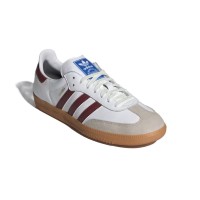 Adidas Samba White Burgundy