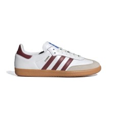 Adidas Samba White Burgundy