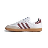 Adidas Samba White Burgundy