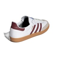Adidas Samba White Burgundy