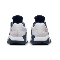 Nike Air Jordan 11 Low CMFT White Navy Michigan