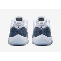 Nike Air Jordan 11 Low Snakeskin Blue