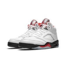 Nike Air Jordan 5 Retro Fire Red Silver