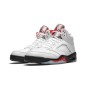 Nike Air Jordan 5 Retro Fire Red Silver