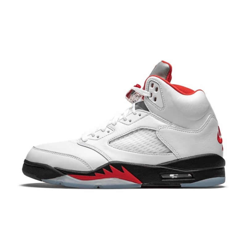 Nike Air Jordan 5 Retro Fire Red Silver