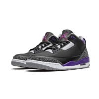 Nike Air Jordan 3 Retro Black Court Purple
