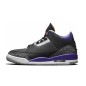 Nike Air Jordan 3 Retro Black Court Purple