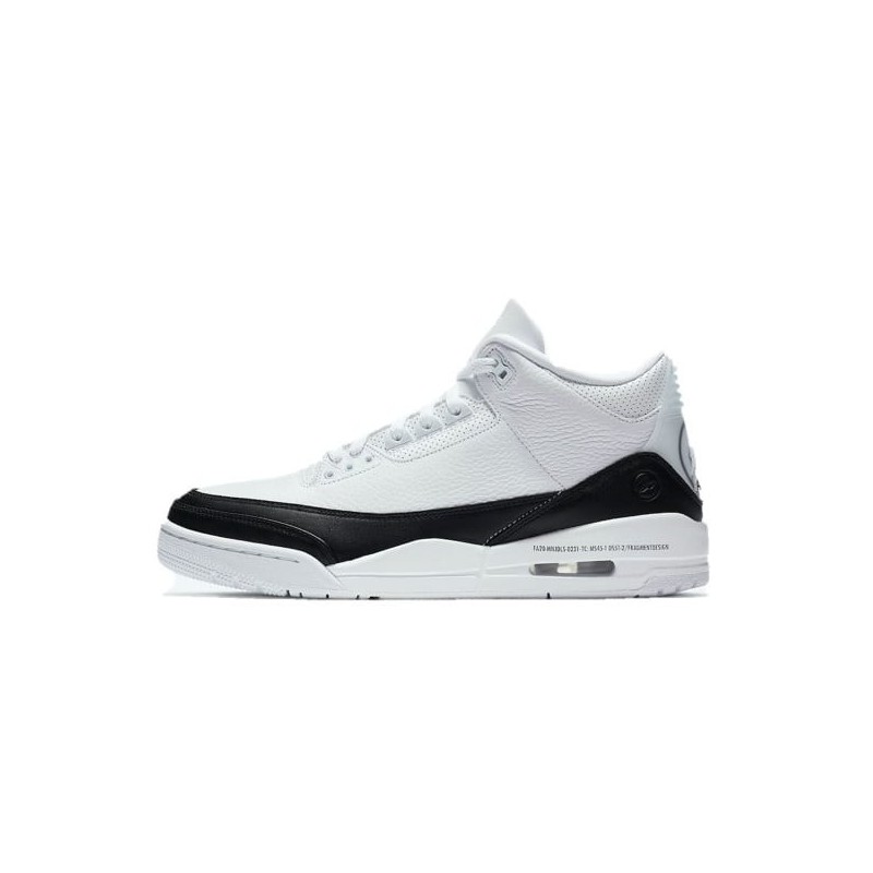 Nike Air Jordan 3 Retro Fragment White Black Nike Air Jordan 3 Retro Fragment White Black