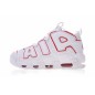 NIKE AIR MORE UPTEMPO WHITE RED