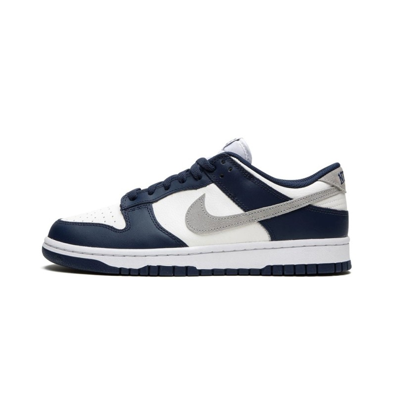 Nike Dunk Low Summit White Midnight Navy