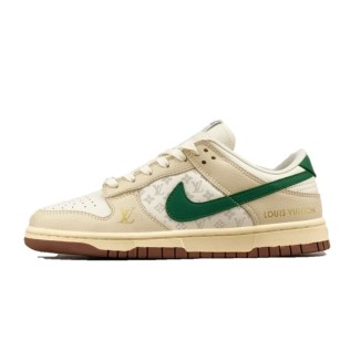Nike SB Dunk Low Giày Louis Vuitton Beige