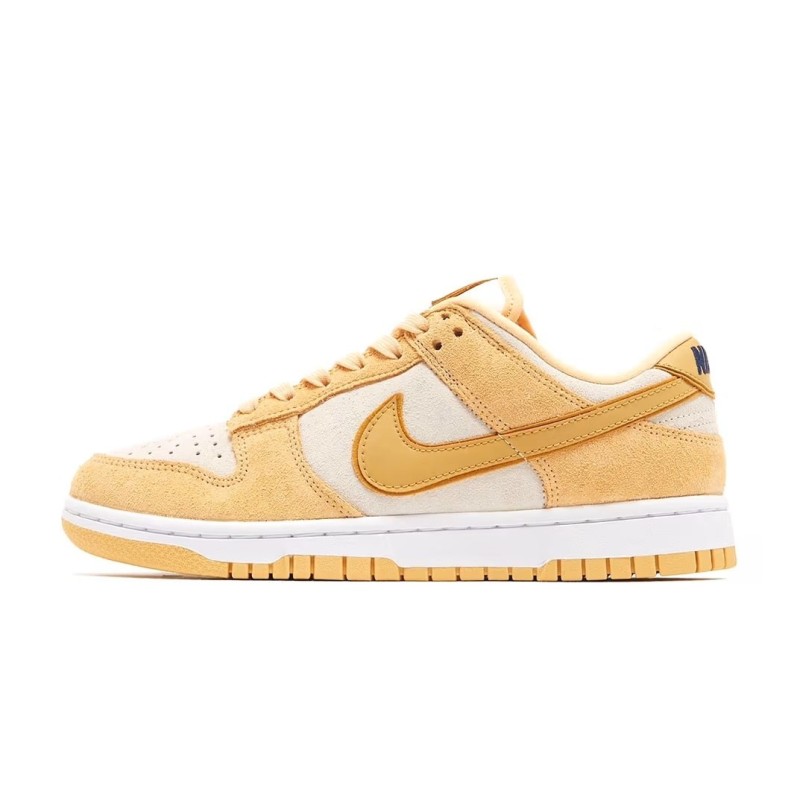 Nike SB Dunk Low Gold Suede