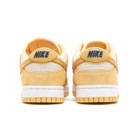 Nike SB Dunk Low Gold Suede