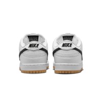 Nike SB Dunk Low Pro White Black White