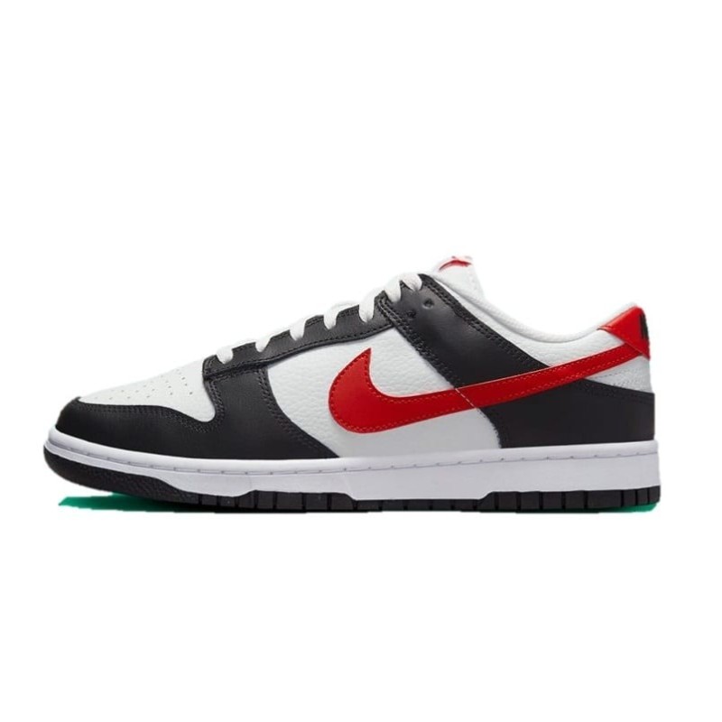 Nike SB Dunk Low White Black Red Panda