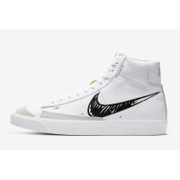 Nike Blazer Mid 77 Vintage Bianca Logo Dipinto