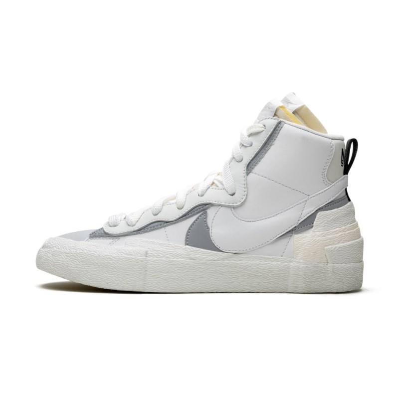 Nike Blazer Mid Sacai White Grey