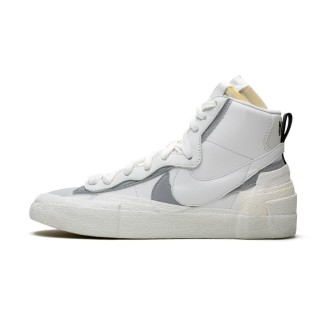 Nike Blazer Mid Sacai White Grey