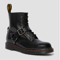 Dr. Martens 1460 Harnes Ankle Boots Dark