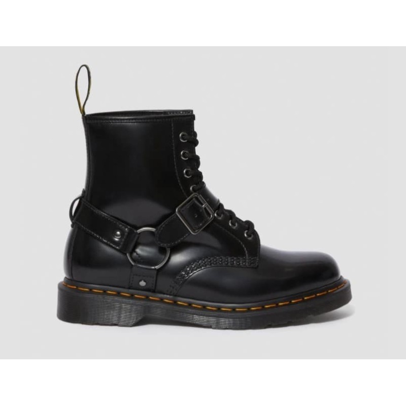 Dr. Martens 1460 Harnes Ankle Boots Dark
