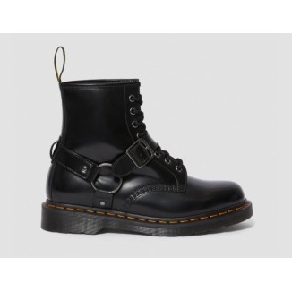 Dr. Martens 1460 Harnes Ankle Boots Dark