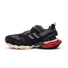 Balenciaga Track Sneakers Black Red