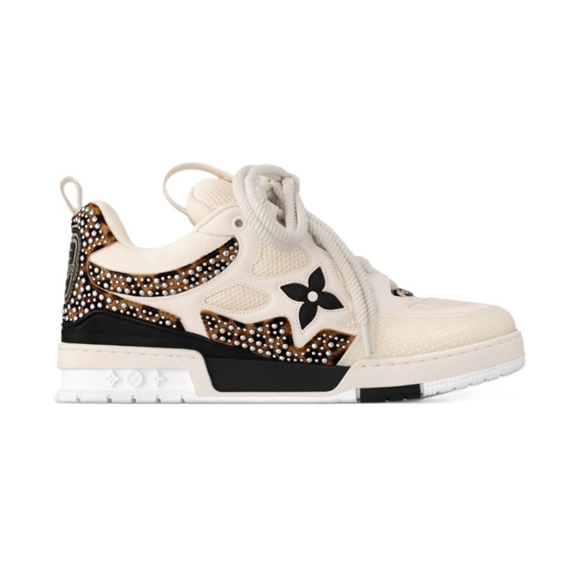 Louis Vuitton Skate Sneaker Cream White Tacks
