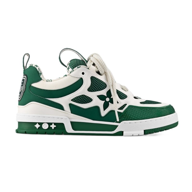 Louis Vuitton Skate Sneaker Green White