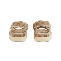 Gucci Sandal Dooble GG Beige