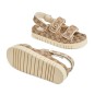 Gucci Sandal Dooble GG Beige
