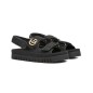 Gucci Sandal Dooble GG Black