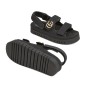 Gucci Sandal Dooble GG Black