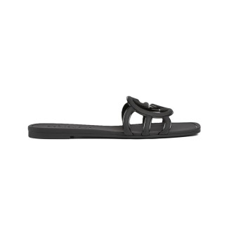 Interlocking G Slide Sandal Black