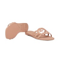 Interlocking G Slide Sandal Light Beige