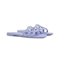 Interlocking G Slide Sandal Lilac