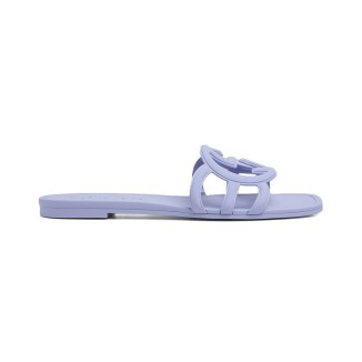 Interlocking G Slide Sandal Lilac
