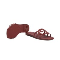 Shop Interlocking G Slide Sandal Rosso Ancora Uomo Donna | Top Quality | Streetwalk