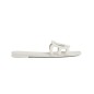 Interlocking G Slide Sandal White